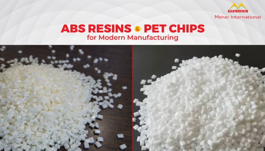 ABS Resins & PET Chips for Modern Manufacturing
